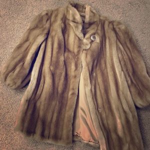 Tan Fur Coat